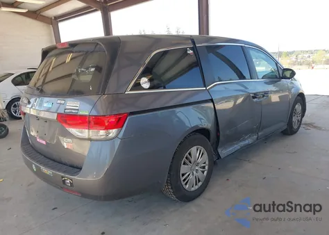 2014 Honda Odyssey Lx из США, поврежденный, VIN 5FNRL5H20EB120018